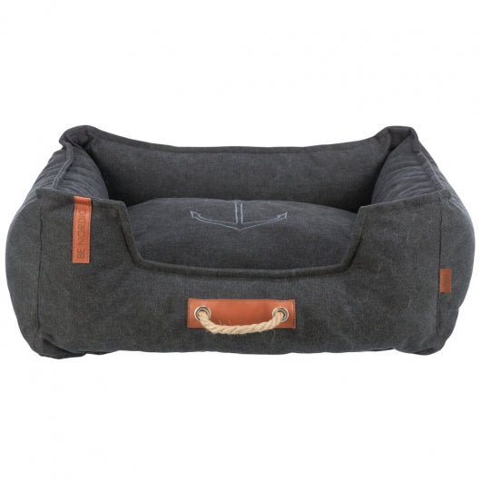 Trixie BE NORDIC Bett Föhr - Schwarz 60x50